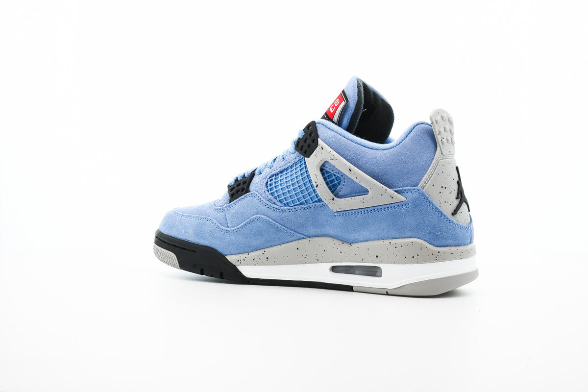 Jordan 4 retro on sale blue and black